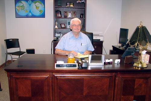 Wilbur Goforth in new office