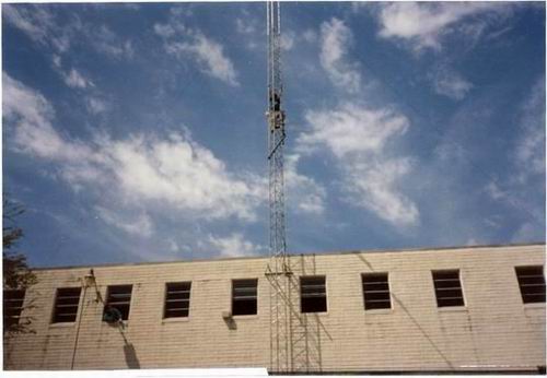 Tower for studio to transmitter link