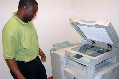 New copier for new offices